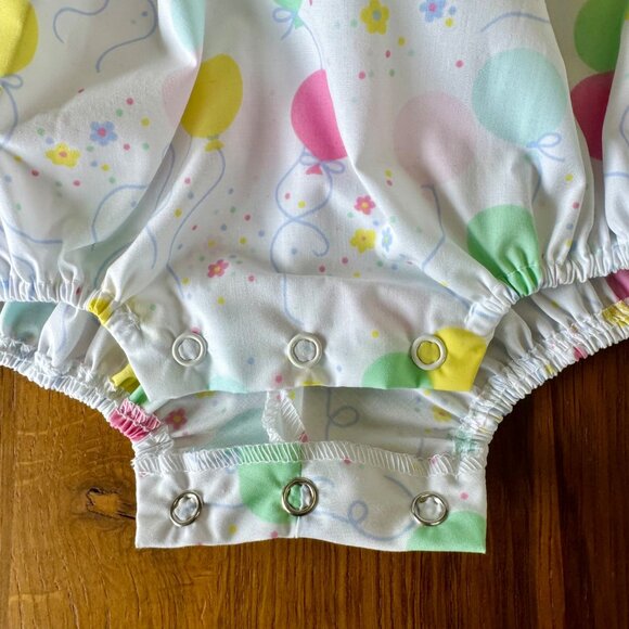 THE BEAUFORT BONNET COMPANY Balloons Romper Girls 2T 2 NEW Holly Day Bubble NWT - Picture 6 of 10